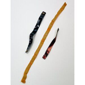 VTG Lot 3 MATTEL Barbie Doll BELTS Fashion Accessories *Flaws/TLC*